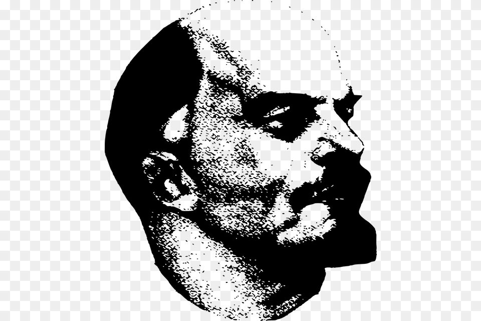 Lenin, Gray Free Png Download