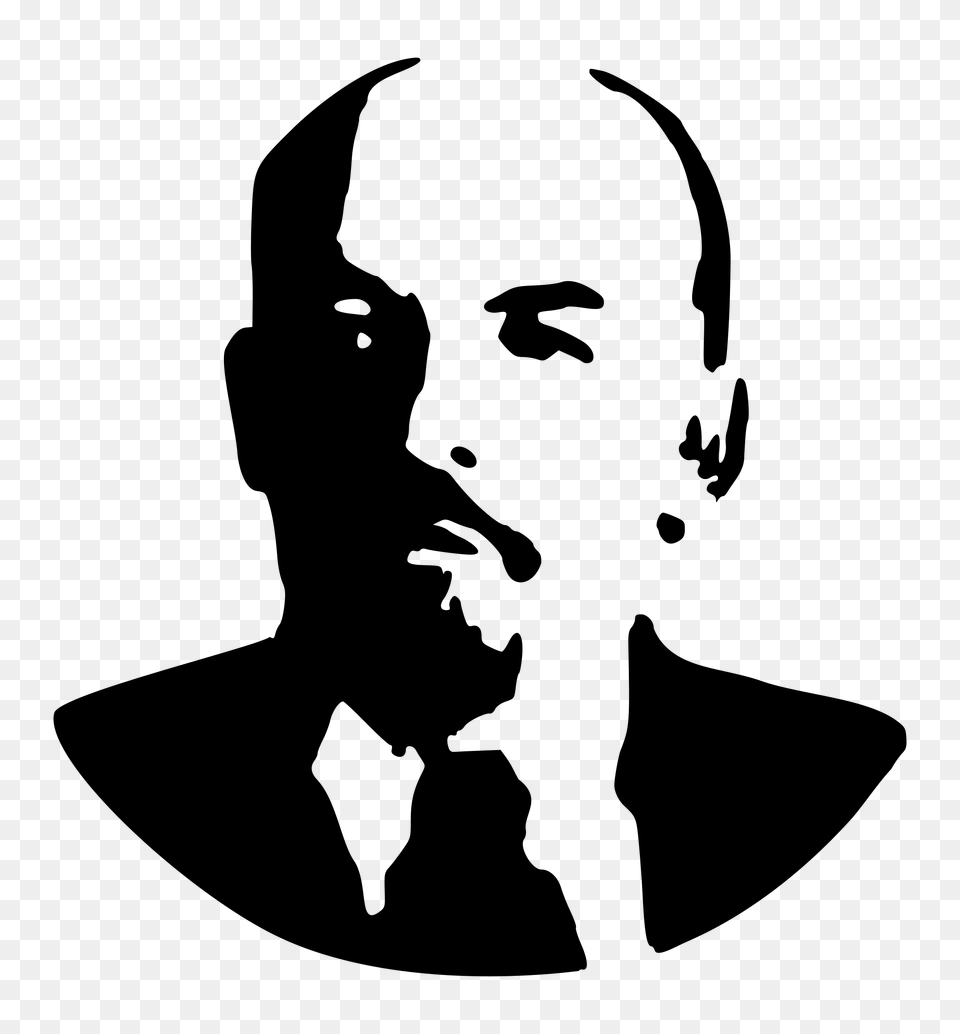 Lenin, Gray Free Png Download