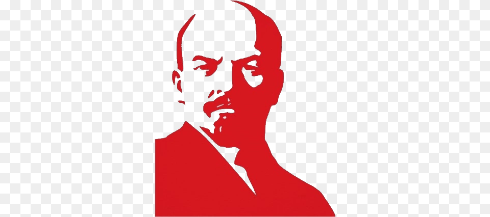 Lenin, Stencil, Adult, Male, Man Free Transparent Png