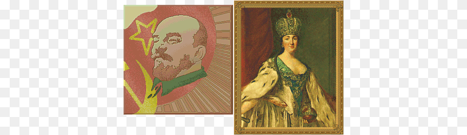 Lenin And Catherine The Great Catherine The Great An Enlightened Empress Book, Art, Painting, Adult, Wedding Png