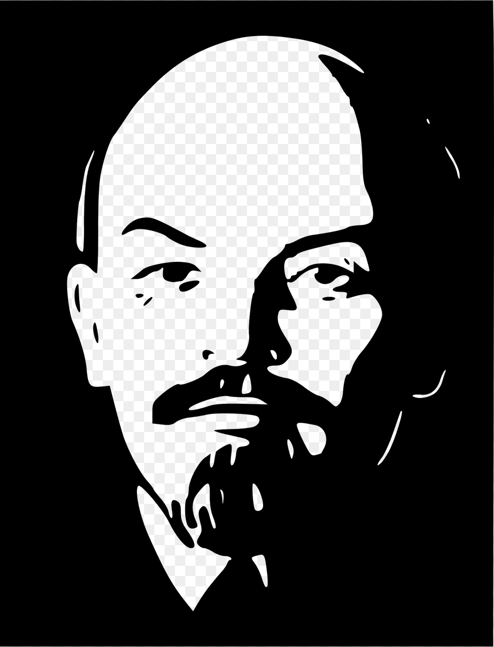 Lenin Clipart, Face, Head, Person, Photography Png Image