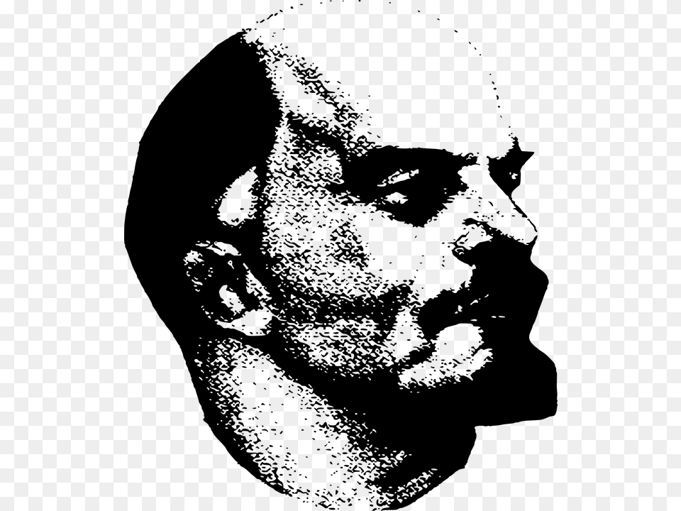 Lenin Pictures Communists Lenin Black Art, Gray Png