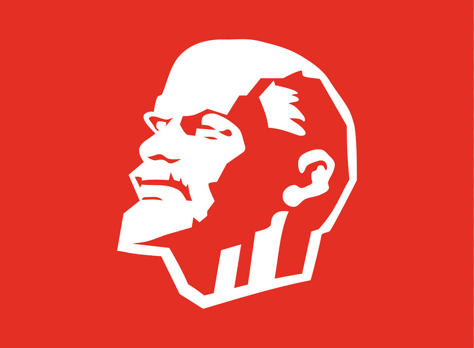 Leninist Flag By Rones Clipart, Logo, Body Part, Hand, Person Free Transparent Png