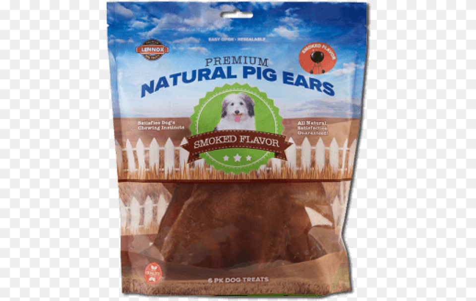 Lennox Natural Smoked Pig Ears Dog Treats Pig Ear Dog Treat Recall, Book, Publication, Animal, Canine Png Image