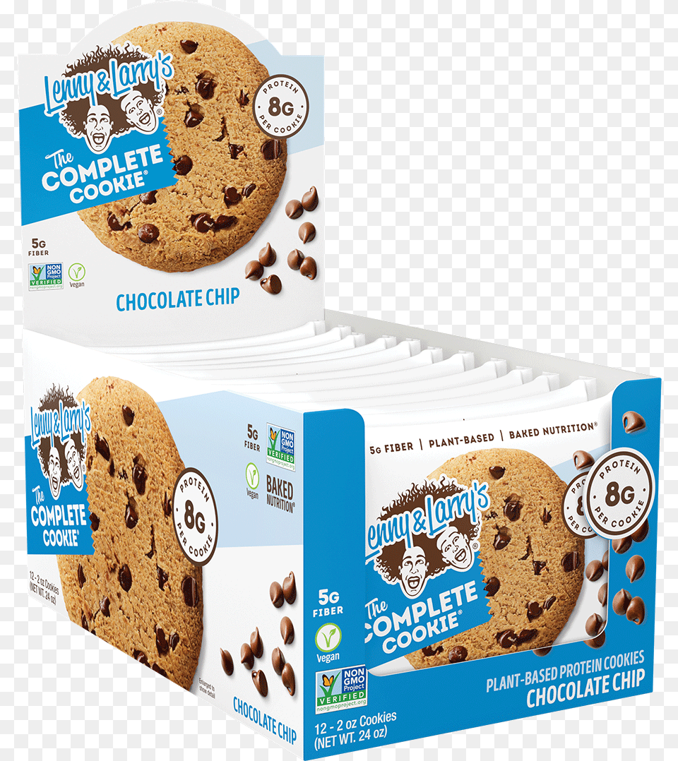 Lenny Amp Larry S Complete Cookie 12x56g Lenny And Larry Cookie, Food, Sweets, Bread, Face Free Transparent Png