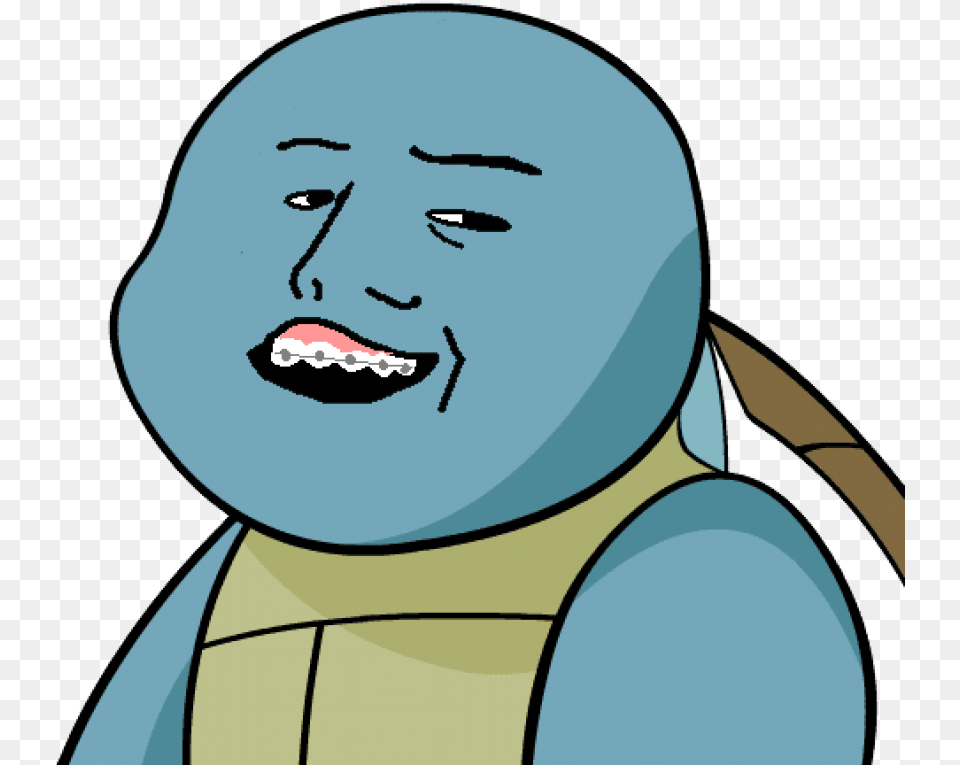 Lenny Face Squirtle Face Meme, Adult, Female, Person, Woman Free Png