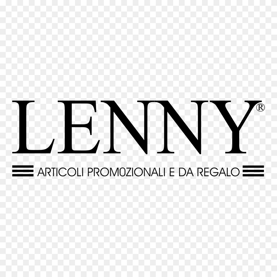 Lenny Logo Transparent Vector, Gray Png Image