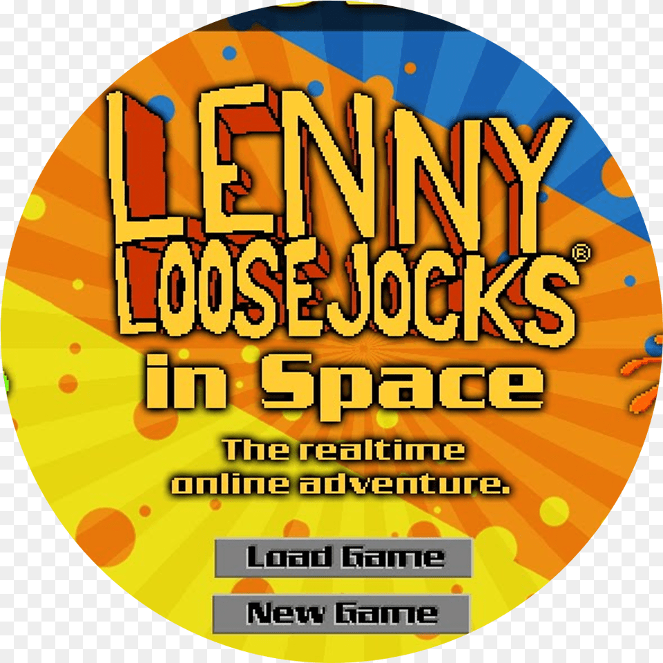 Lenny Loosejocks Was The Flash Game Language, Advertisement, Poster, Disk Free Png