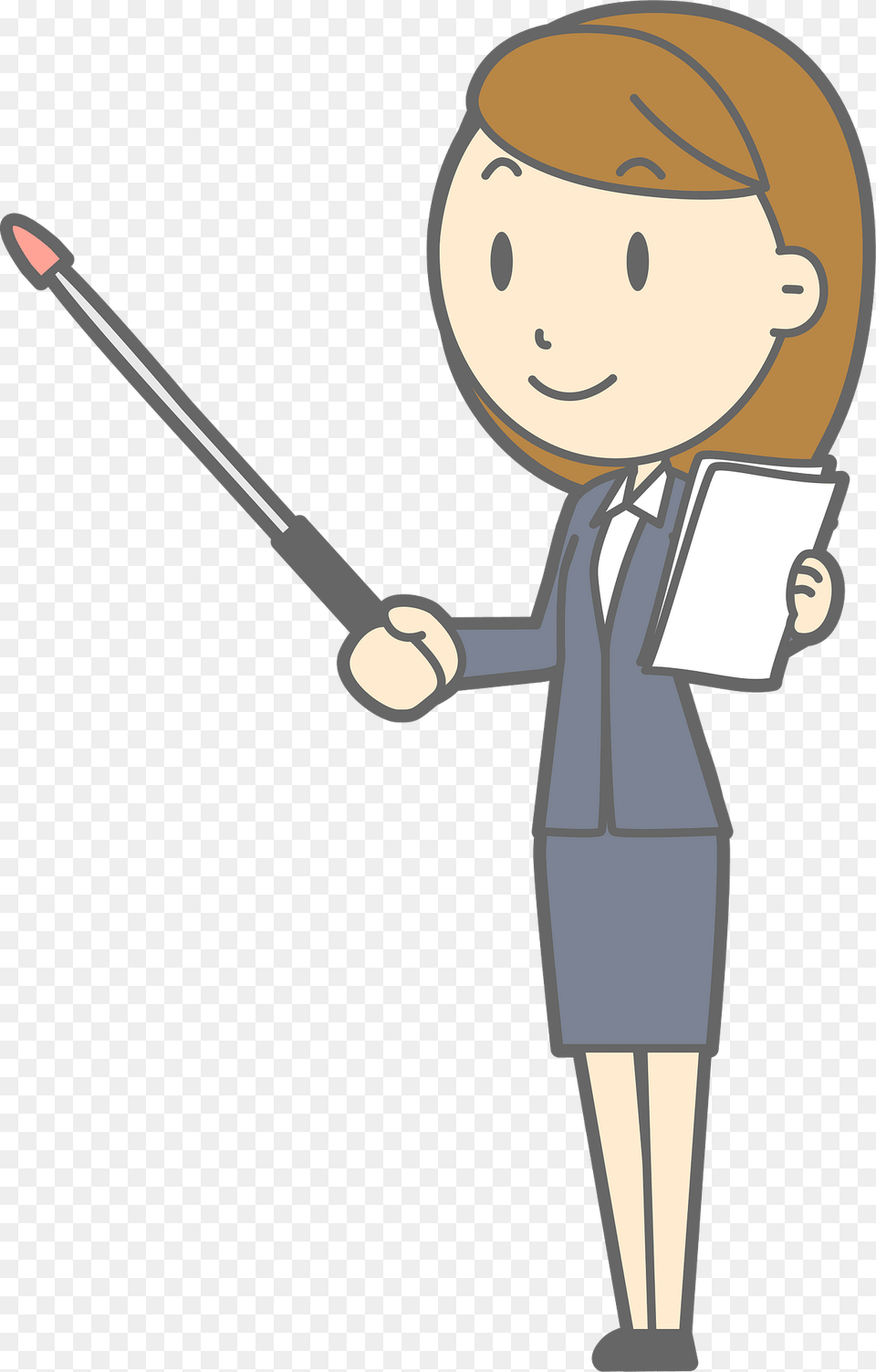 Lenore Businesswoman Is Doing A Presentation Clipart, Baby, Person, Face, Head Free Png