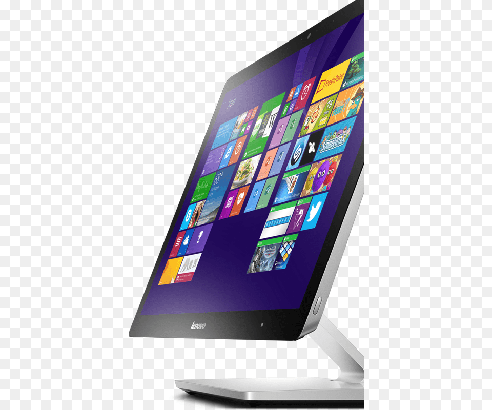 Lenovo Aio Pc, Computer, Electronics, Tablet Computer, Surface Computer Free Png