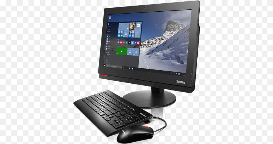 Lenovo All In One, Computer, Pc, Electronics, Monitor Free Transparent Png