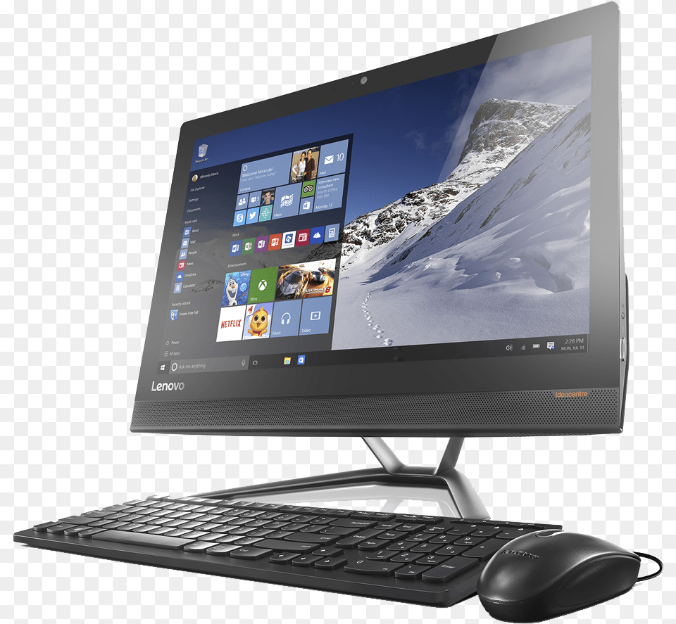 Lenovo All In One Amd, Computer, Pc, Laptop, Electronics Free Png
