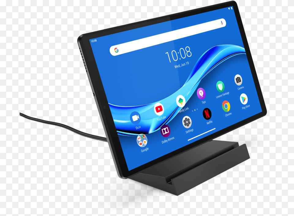 Lenovo Tab M10 Plus Fhd, Computer, Electronics, Tablet Computer, Screen Free Png