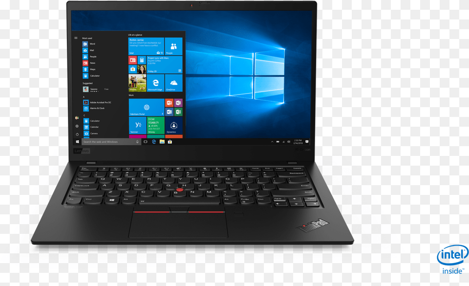 Lenovo Thinkpad X1 Carbon, Computer, Electronics, Laptop, Pc Free Transparent Png