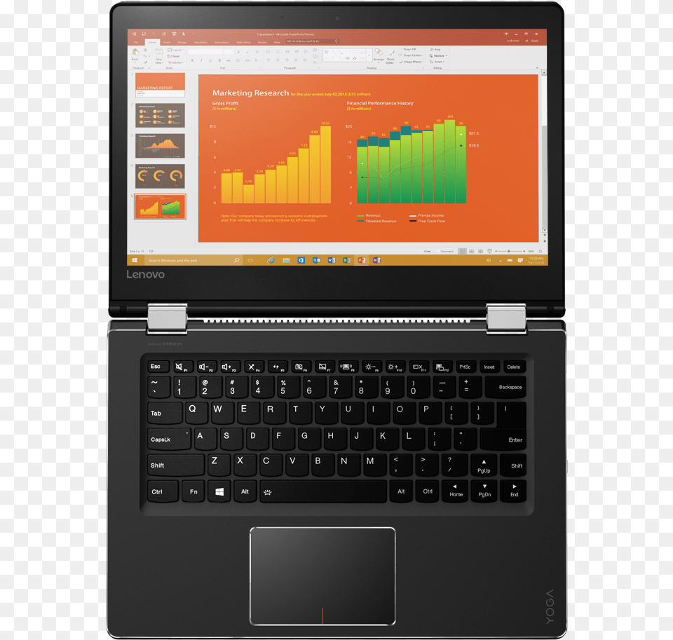 Lenovo Yoga 510, Computer, Electronics, Laptop, Pc Free Png Download