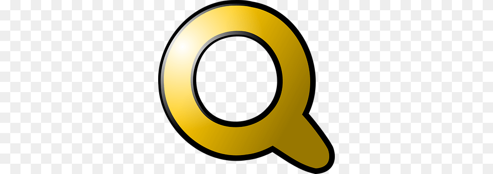 Lens Symbol, Gold, Disk Png Image