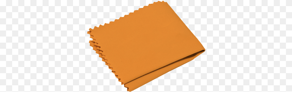 Lens Cleaning Cloth Diamond Shape Color Orange, Cardboard Png