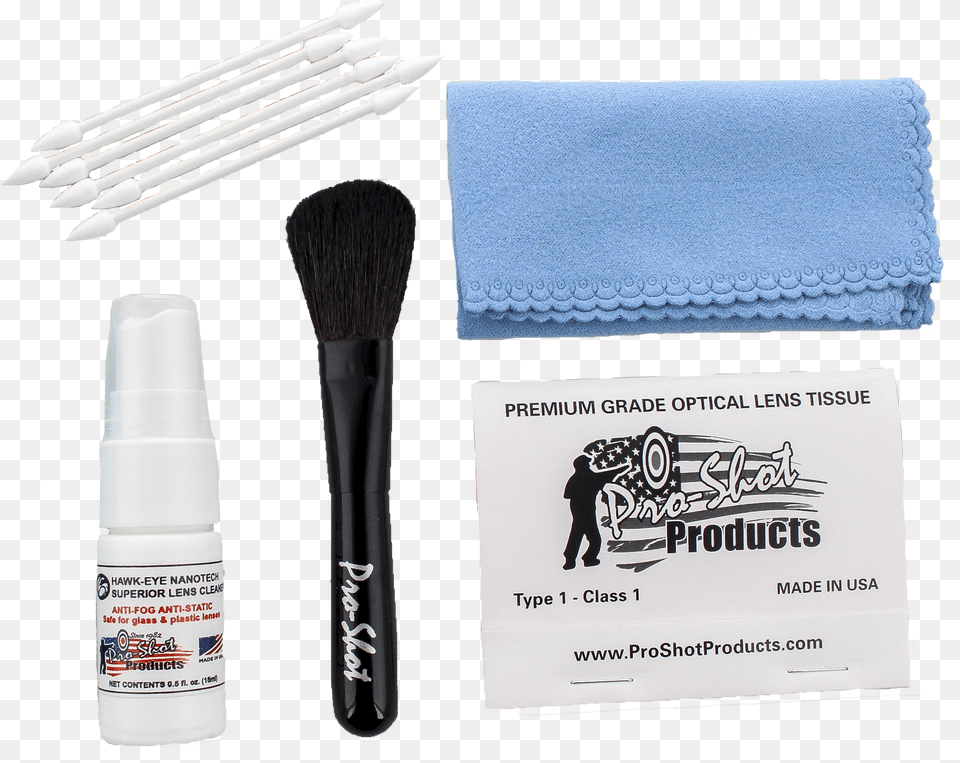 Lens Cleaning Kit Makeup Brushes, Brush, Device, Tool, Person Free Png