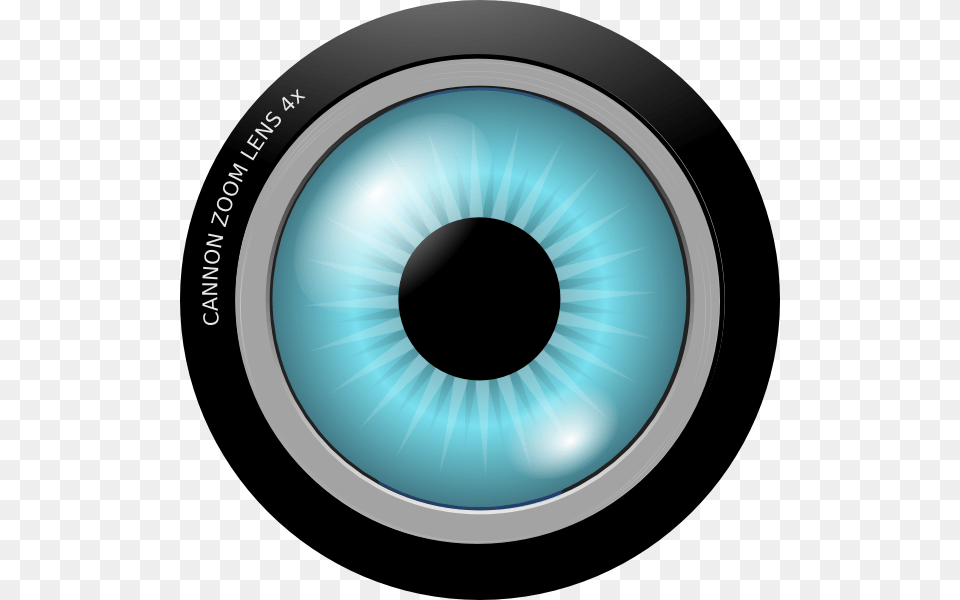 Lens Clipart Iris Camera Lens Eye, Electronics, Camera Lens, Disk Free Png