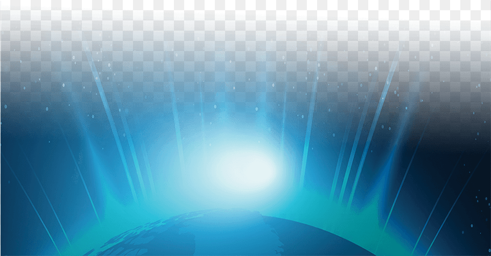 Lens Flare Underwater, Light, Lighting, Nature, Night Free Png Download