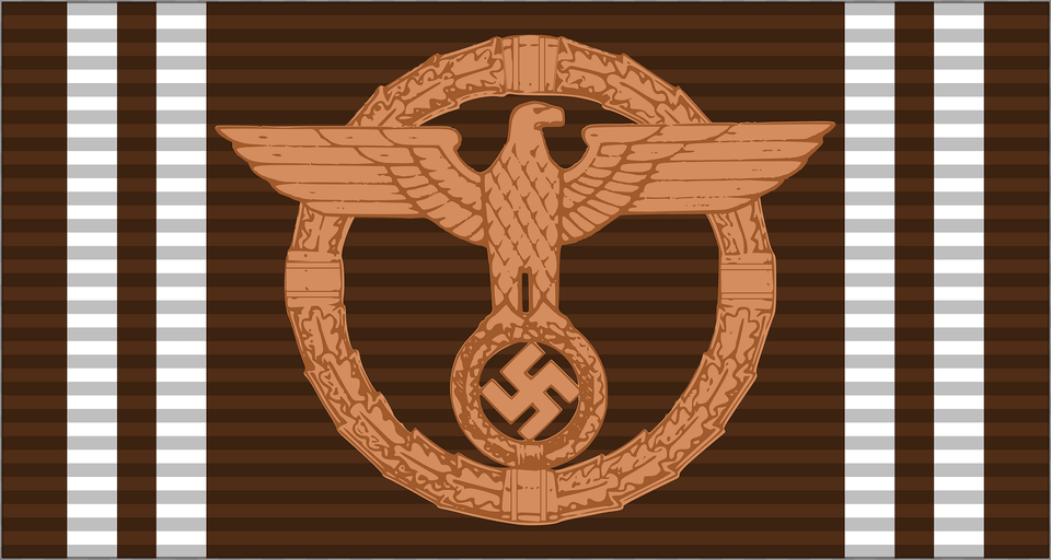 Lenta Medali Za Vislugu Let Nsdap Clipart, Symbol, Logo, Emblem, Cross Png