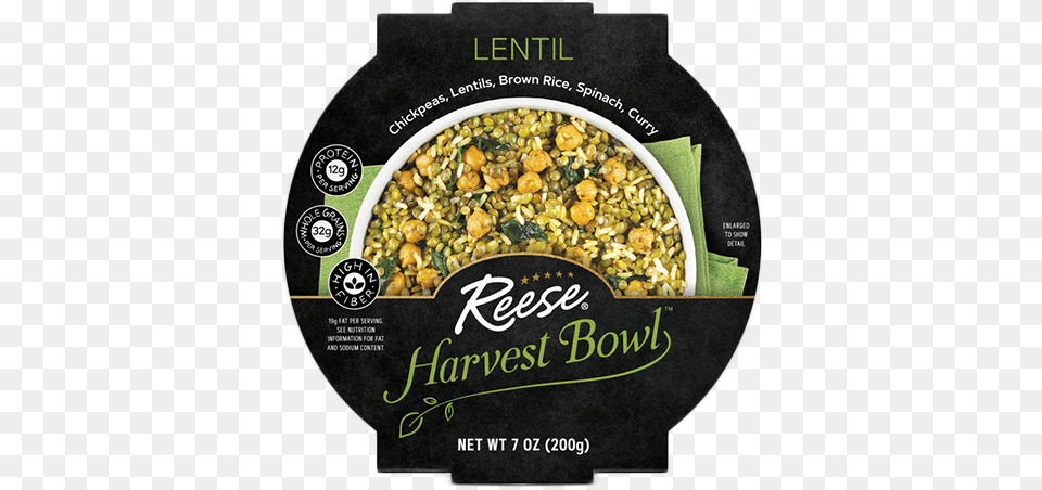 Lentil Harvest Bowl Reese Artichoke Hearts 14 Oz Can, Food, Meal, Dish Png Image