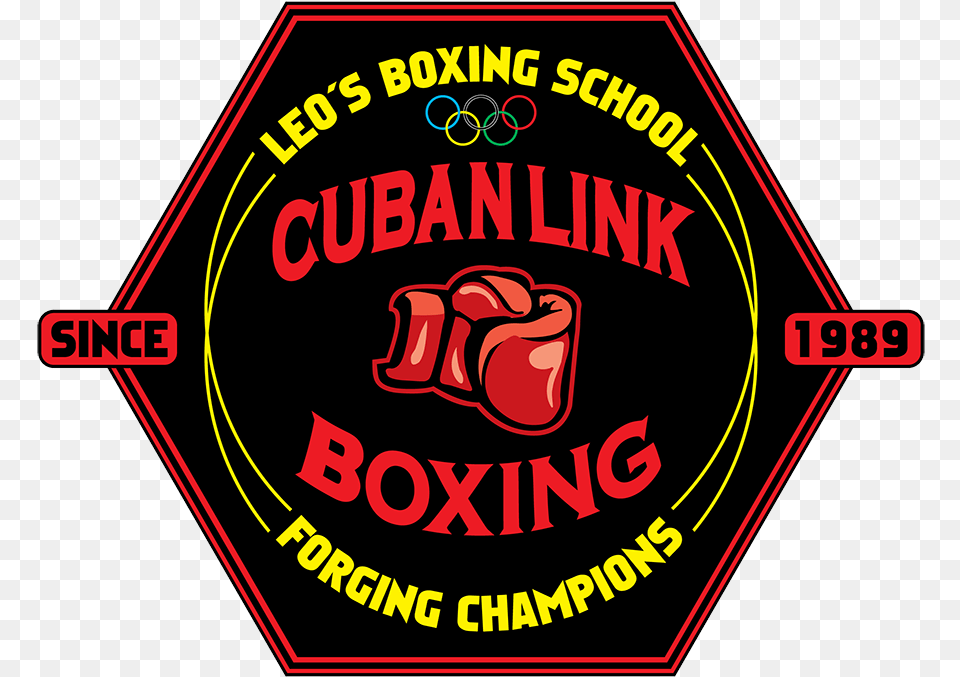 Leo Boxing Logo Outlined Emblem Free Png Download