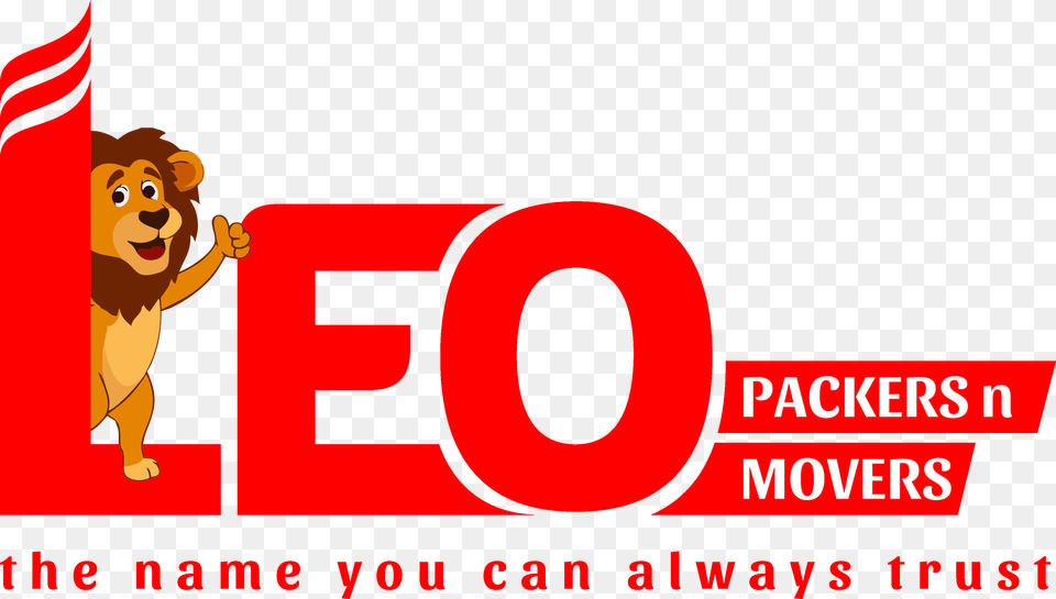 Leo Packers And Movers Rajkot Best Packers And Movers Moving Company, Logo, Animal, Bear, Mammal Free Png Download