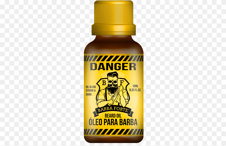 Leo Para Barba Danger Barba Forte 10ml Beard, Adult, Male, Man, Person Png