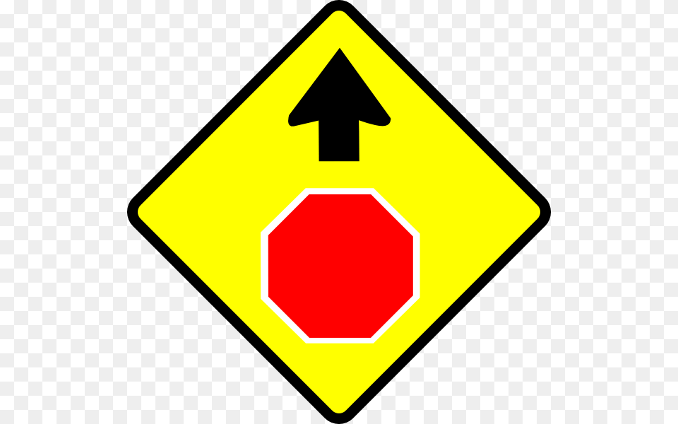 Leomarc Caution Stop Sign Clip Art Vector, Road Sign, Symbol, Disk, Stopsign Free Png