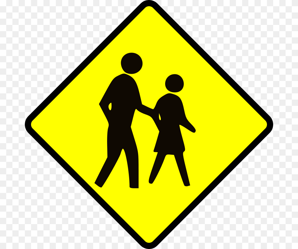 Leomarc Crossing Adult, Sign, Symbol, Road Sign, Boy Free Png