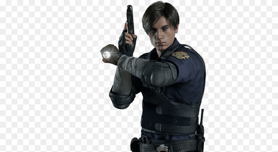 Leon Kennedy, Weapon, Firearm, Gun, Handgun Free Transparent Png