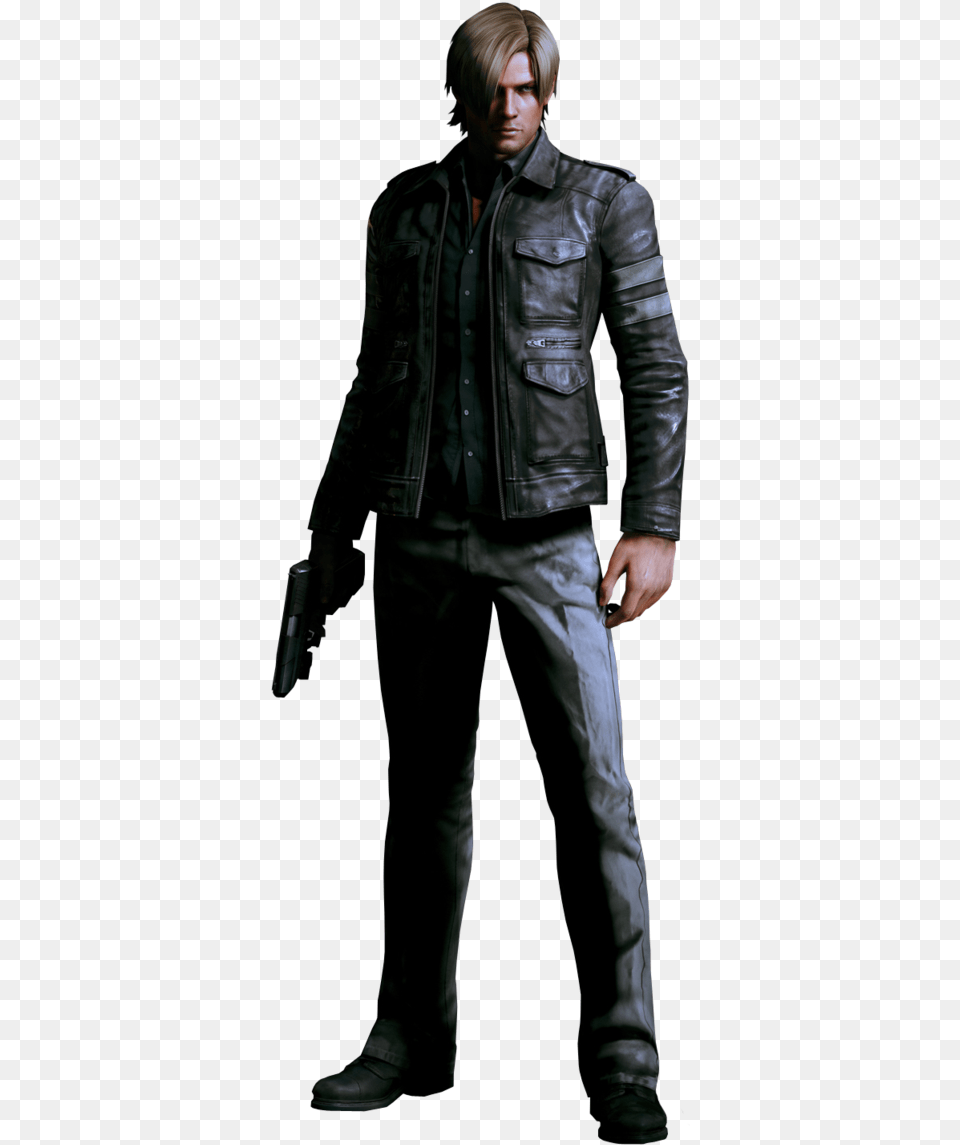 Leon Kennedy Resident Evil 4 President, Jacket, Clothing, Coat, Man Png