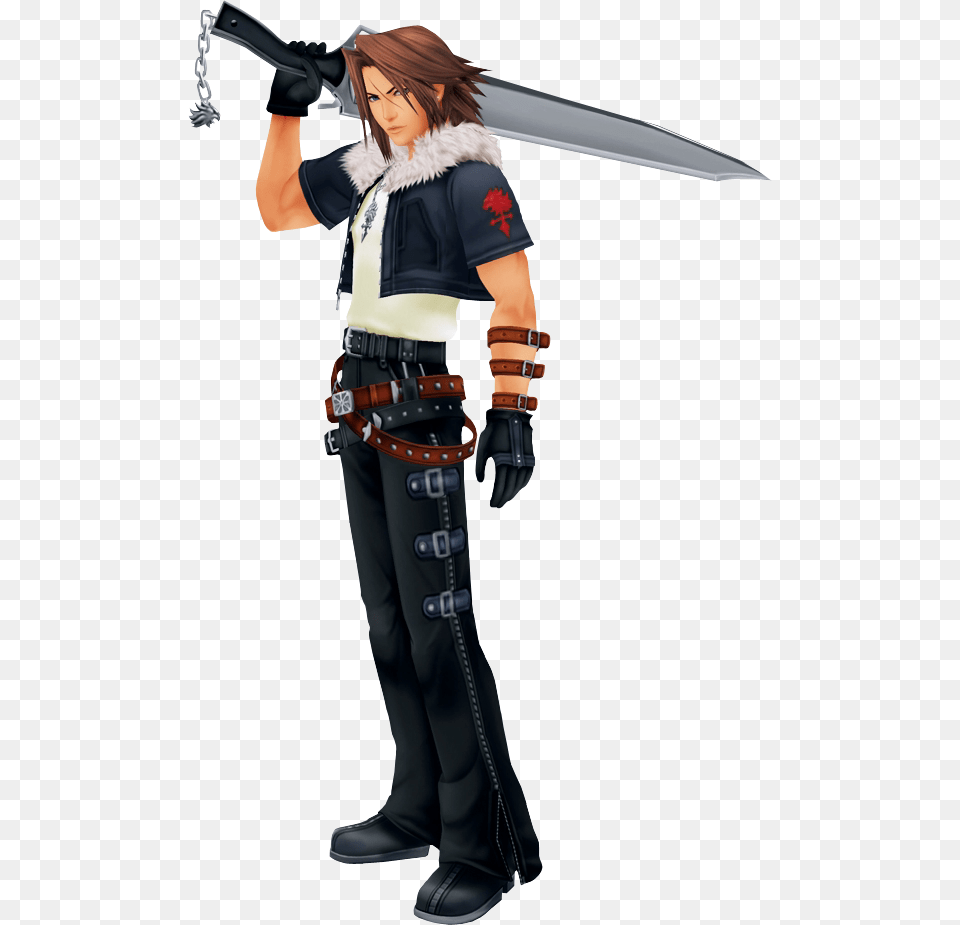 Leon Khii Squall Leonhart Kingdom Hearts, Clothing, Person, Costume, Adult Png Image