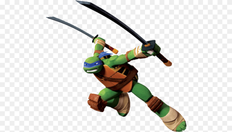 Leon Nickelodeon Teenage Mutant Ninja Turtles Leonardo, Sword, Weapon, Blade, Dagger Free Png
