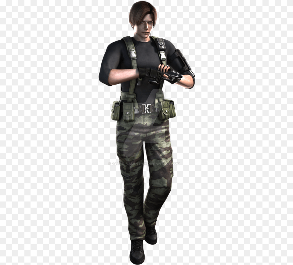 Leon Resident Evil Chris, Adult, Male, Man, Person Free Png Download