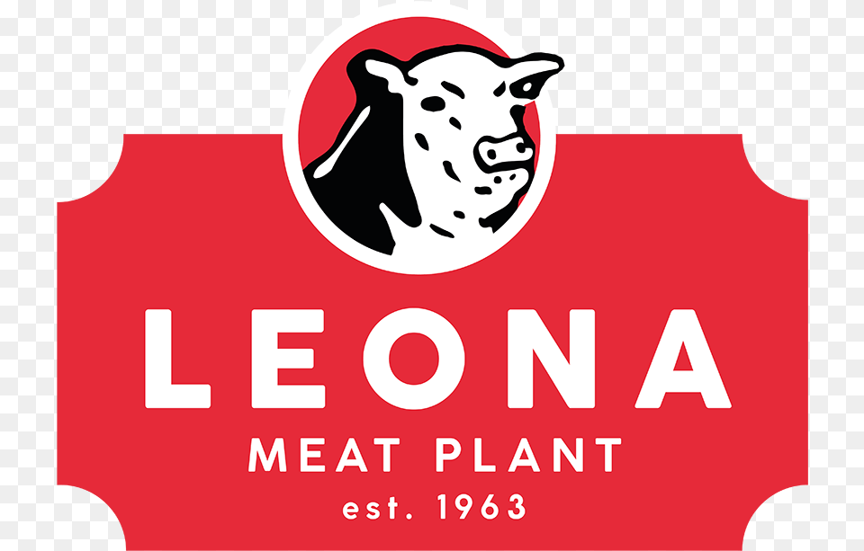 Leona Meat Plant Livestock, Logo, Advertisement, Animal, Mammal Free Png Download