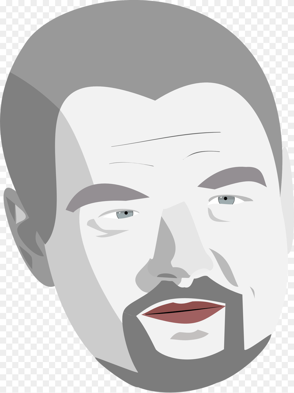 Leonardo Dicaprio Illustration, Face, Head, Person, Photography Png Image