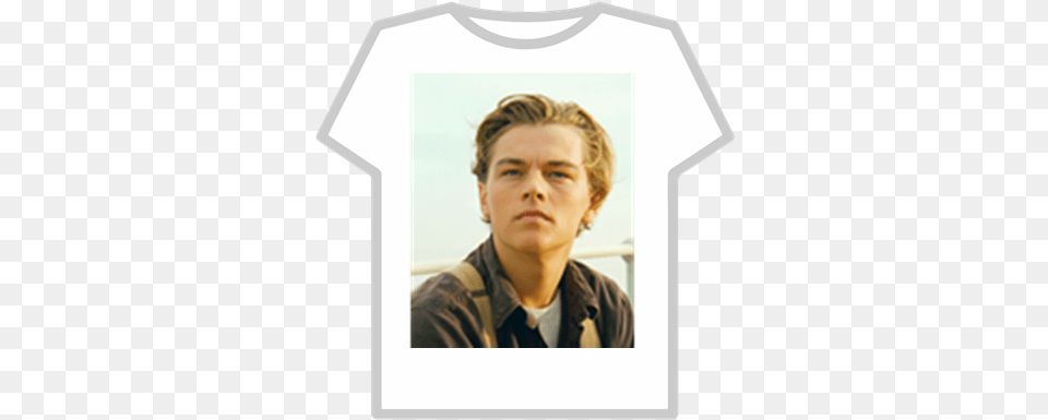 Leonardo Dicaprio Roblox Leonardo Di Caprio, Shirt, Clothing, T-shirt, Person Png