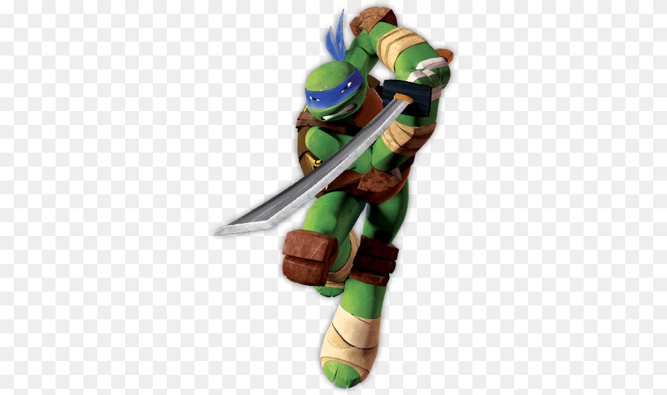Leonardo Teenage Mutant Ninja Turtles, Sword, Weapon Png Image