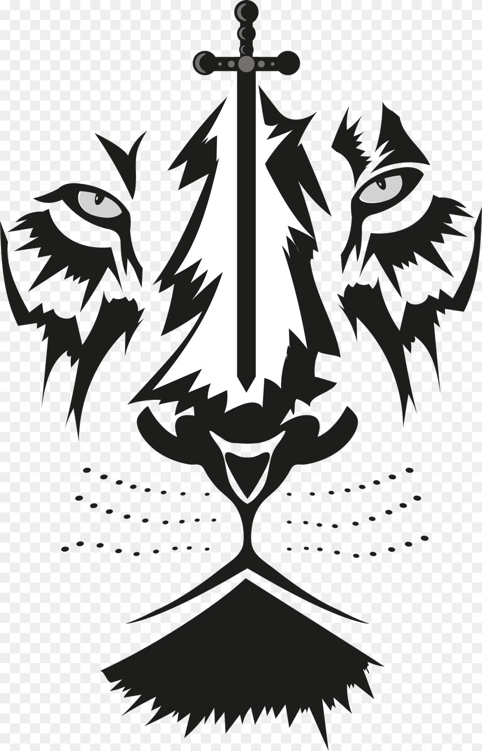 Leones Para Dibujar A Lapiz, Cross, Symbol Free Transparent Png