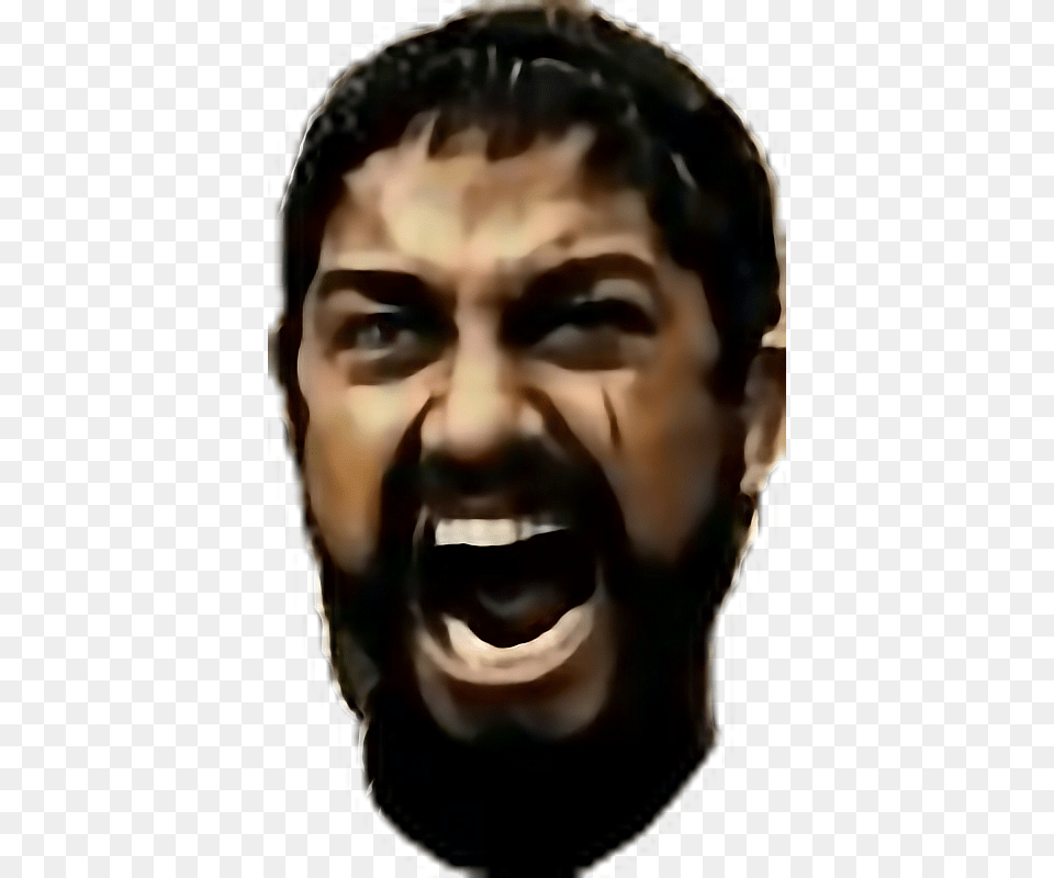 Leonidas May 10th Meme, Face, Head, Person, Laughing Free Transparent Png
