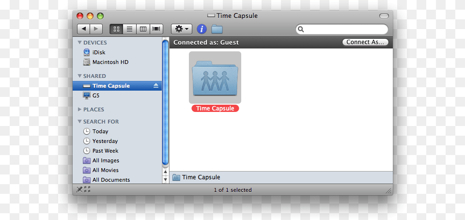Leopard Automatically Connects As A Guest But Users Airport Time Capsule Finder, File, Webpage, Electronics, Screen Png