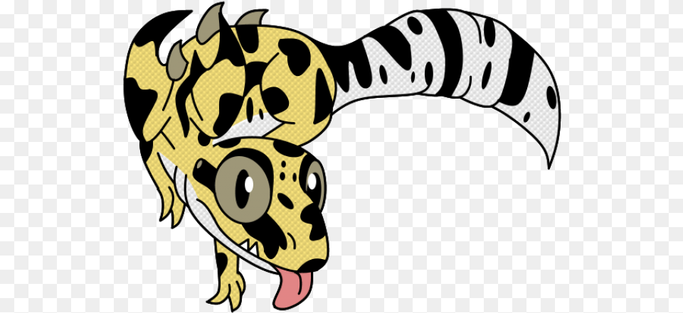 Leopard Gecko Clipart Line Art Common Leopard Gecko, Animal, Lizard, Reptile, Baby Free Transparent Png