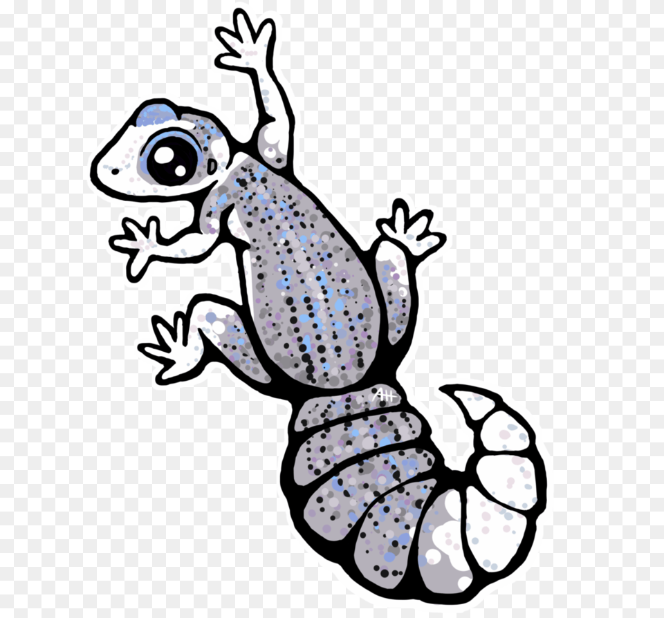 Leopard Gecko Sticker, Animal, Lizard, Reptile, Wildlife Free Transparent Png