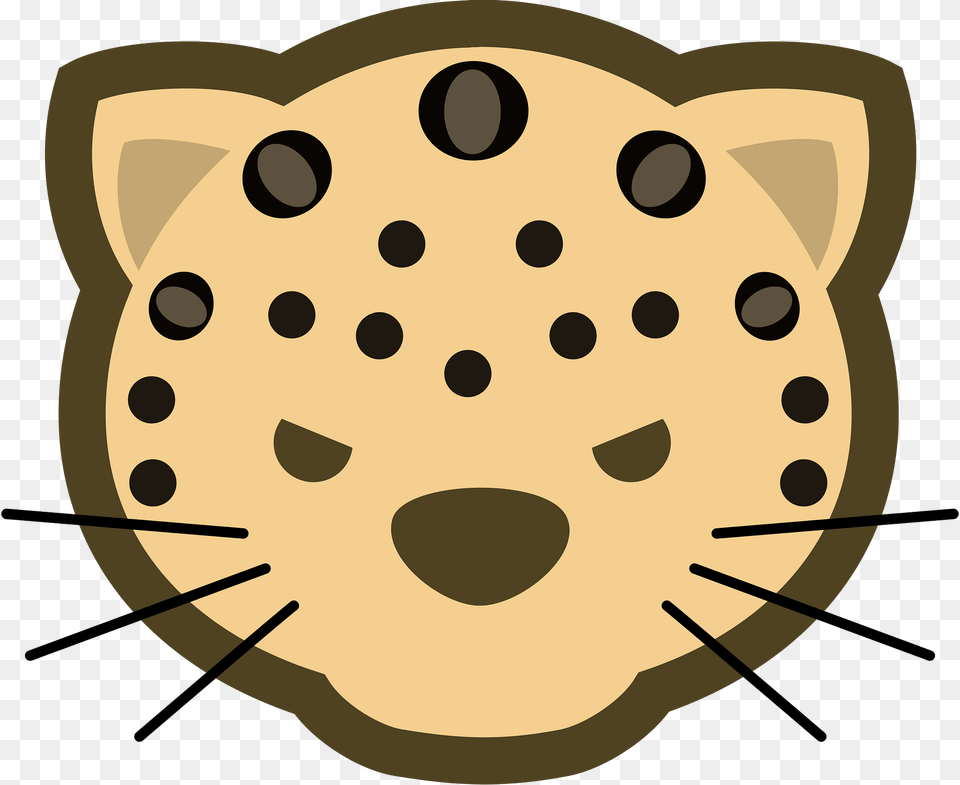 Leopard Logo Mascot Clipart, Food, Sweets, Cookie, Nature Png