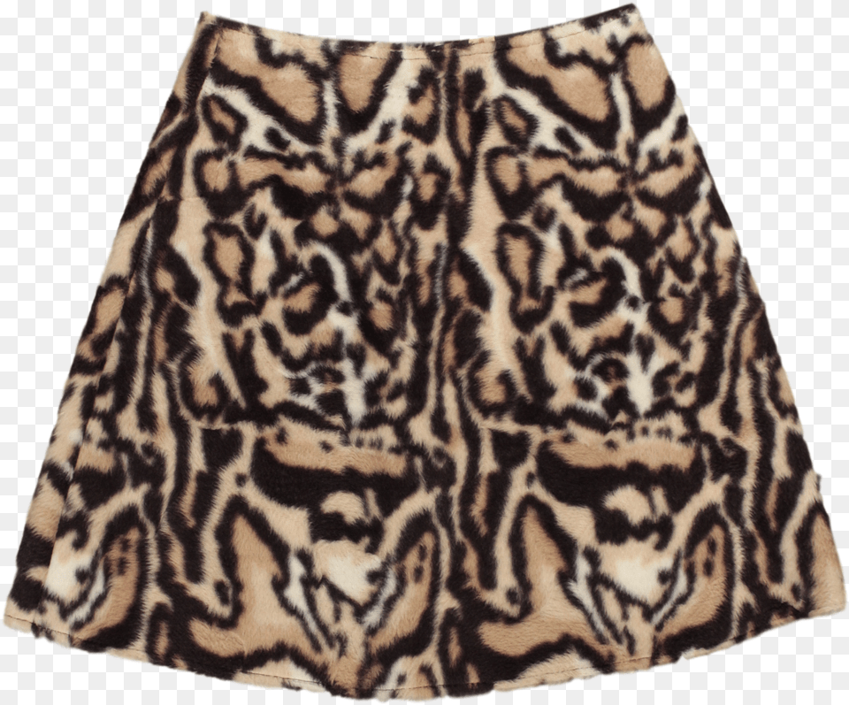 Leopard Mini Skirt Miniskirt, Clothing, Home Decor, Rug, Coat Png Image
