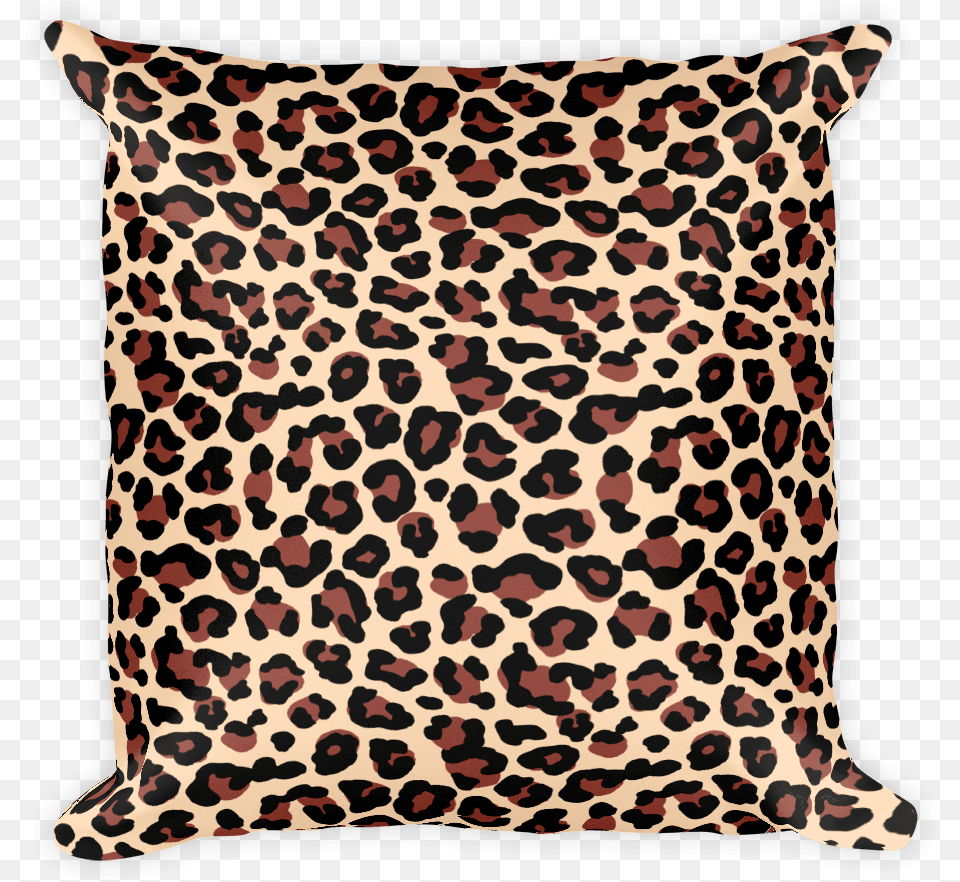 Leopard Print Pillow Swish Embassy Leopard Pillow, Cushion, Home Decor, Clothing, Skirt Png Image