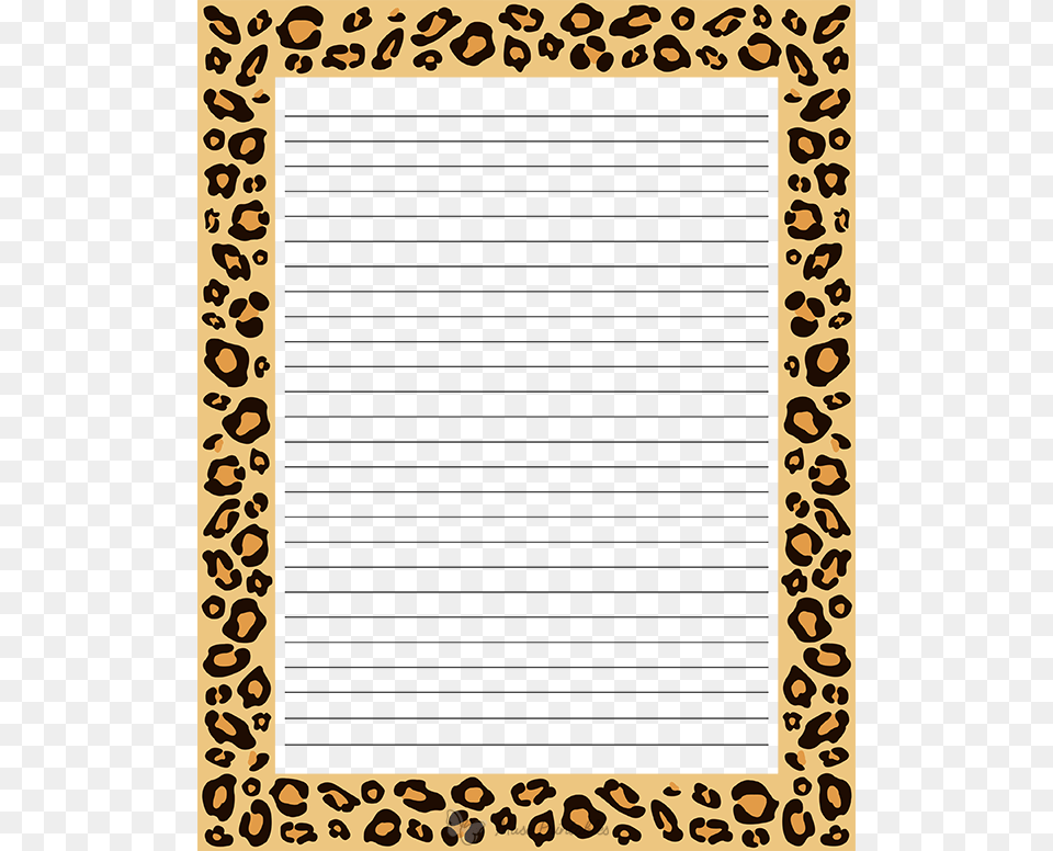 Leopard Print Stationery Animal Print, Home Decor, Page, Text, Rug Png