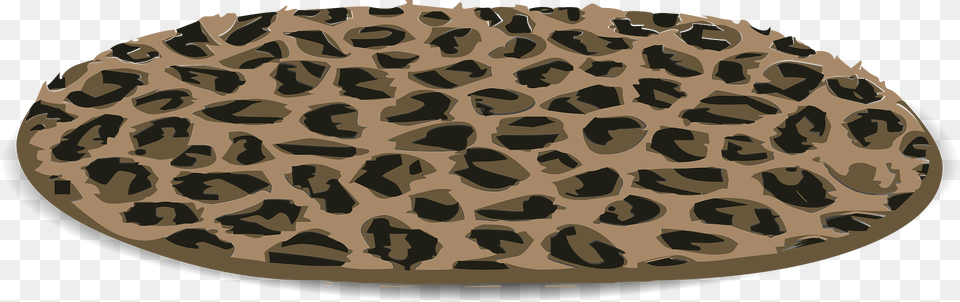 Leopard Skin Rug Clipart, Home Decor, Cushion, Pebble, Face Free Png Download